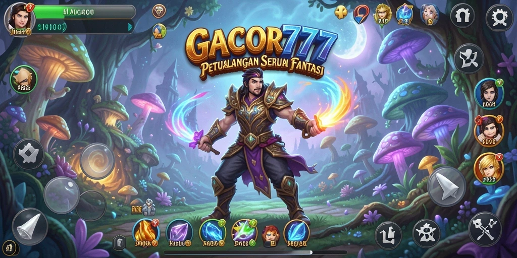 Gameplay GACOR777 yang menegangkan dan penuh warna.