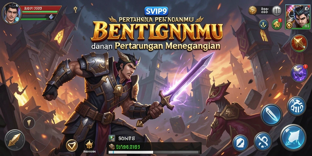 Gameplay menegangkan di SVIP9 dengan strategi Tower Defense.