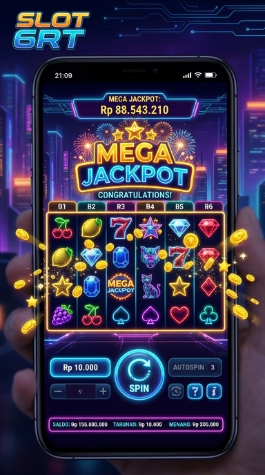 Tangkapan layar aplikasi 6rt yang menunjukkan antarmuka pengguna yang intuitif.